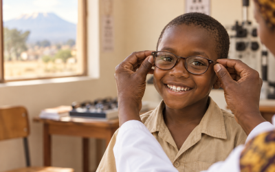 Las gafas que ya no usas pueden cambiar una vida